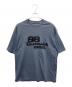 BALENCIAGA（バレンシアガ）の古着「Hand-Drawn BB Icon Tシャツ」｜ネイビー