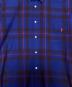 中古・古着 SUPREME (シュプリーム) COMME des GARCONS SHIRT (コムデギャルソンシャツ) Lightweight Flannel Shirt ブルー×レッド サイズ:S：24000円
