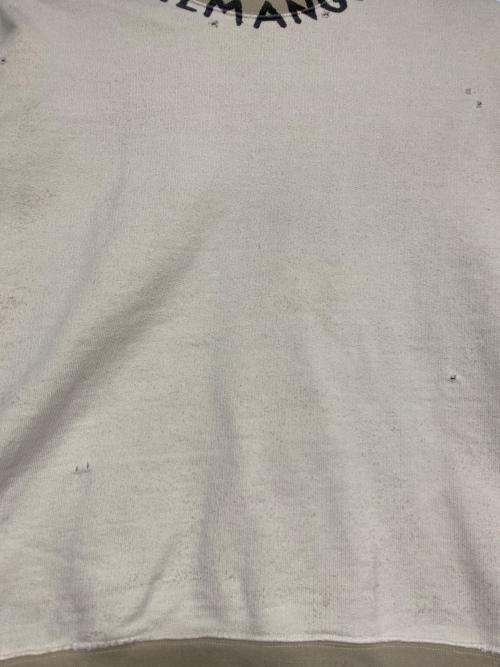 Palm Angels（パーム エンジェルス）Palm Angels (パーム エンジェルス) ロゴクルーネックスウェット アイボリー サイズ:XLの古着・服飾アイテム