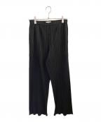 PLEATS PLEASEプリーツプリーズ）の古着「プリーツパンツ」｜ブラック
