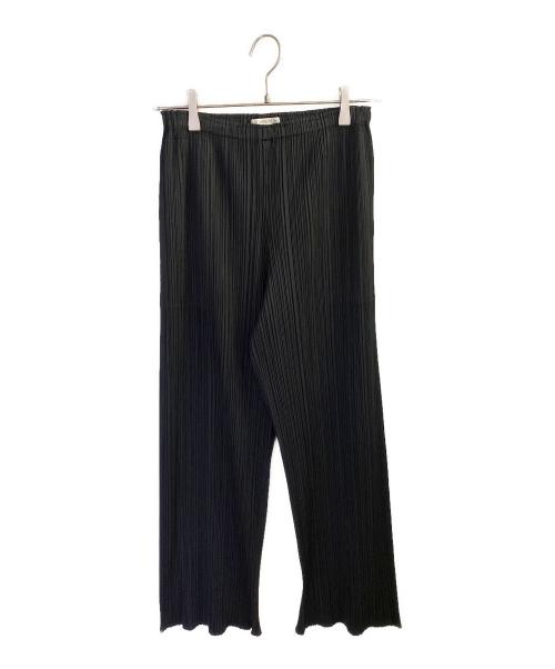 PLEATS PLEASE（プリーツプリーズ）PLEATS PLEASE (プリーツプリーズ) プリーツパンツ ブラック サイズ:１の古着・服飾アイテム