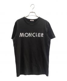 MONCLER（モンクレール）の古着「ロゴＴシャツ」｜ブラック