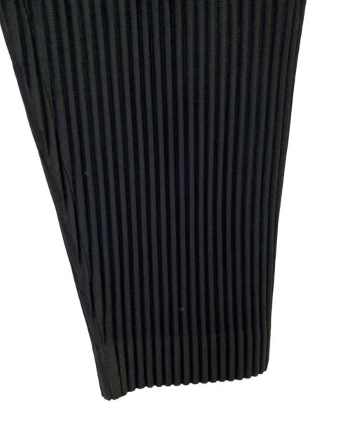 HOMME PLISSE ISSEY MIYAKE（オム プリッセ イッセイ ミヤケ）HOMME PLISSE ISSEY MIYAKE (オム プリッセ イッセイ ミヤケ) プリーツパンツ ブラック サイズ:1の古着・服飾アイテム