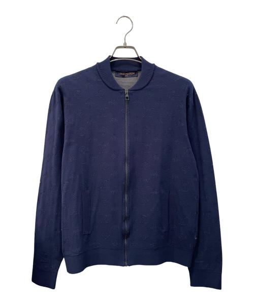 LOUIS VUITTON（ルイ ヴィトン）LOUIS VUITTON (ルイ ヴィトン) モノグラムドロップニードルジャケット ネイビー サイズ:Mの古着・服飾アイテム