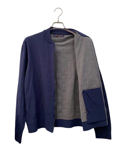 LOUIS VUITTON（ルイ ヴィトン）LOUIS VUITTON (ルイ ヴィトン) モノグラムドロップニードルジャケット ネイビー サイズ:Mの古着・服飾アイテム
