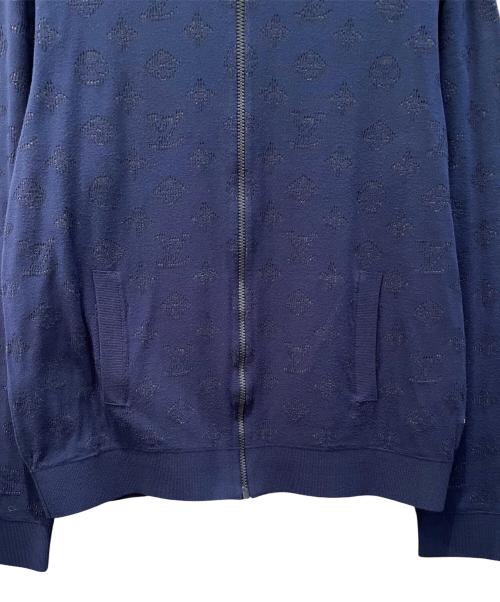 LOUIS VUITTON（ルイ ヴィトン）LOUIS VUITTON (ルイ ヴィトン) モノグラムドロップニードルジャケット ネイビー サイズ:Mの古着・服飾アイテム