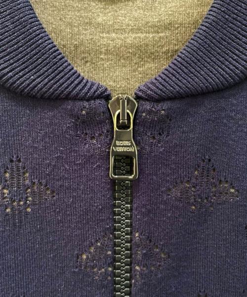 LOUIS VUITTON（ルイ ヴィトン）LOUIS VUITTON (ルイ ヴィトン) モノグラムドロップニードルジャケット ネイビー サイズ:Mの古着・服飾アイテム