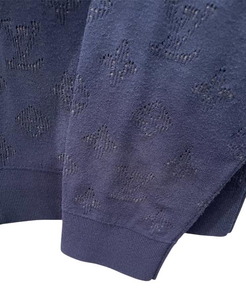 LOUIS VUITTON（ルイ ヴィトン）LOUIS VUITTON (ルイ ヴィトン) モノグラムドロップニードルジャケット ネイビー サイズ:Mの古着・服飾アイテム