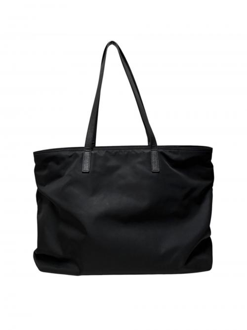 PRADA（プラダ）PRADA (プラダ) トライアングルロゴトートバッグ ブラック サイズ:-の古着・服飾アイテム