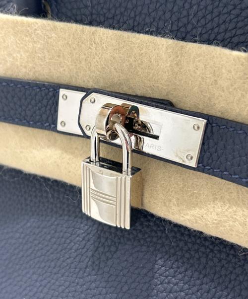 HERMES（エルメス）HERMES (エルメス) バーキン30/シルバー金具/トゴ/ブルーニュイ/A刻印 ブルーニュイ サイズ:30の古着・服飾アイテム