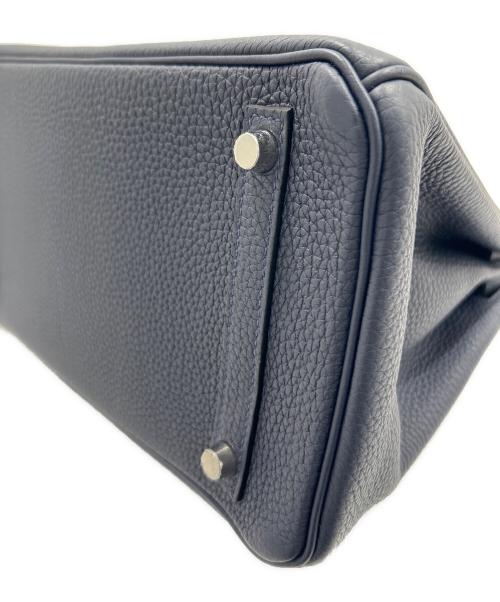 HERMES（エルメス）HERMES (エルメス) バーキン30/シルバー金具/トゴ/ブルーニュイ/A刻印 ブルーニュイ サイズ:30の古着・服飾アイテム