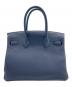 HERMES (エルメス) バーキン30/シルバー金具/トゴ/ブルーニュイ/A刻印 ブルーニュイ サイズ:30：2200000円