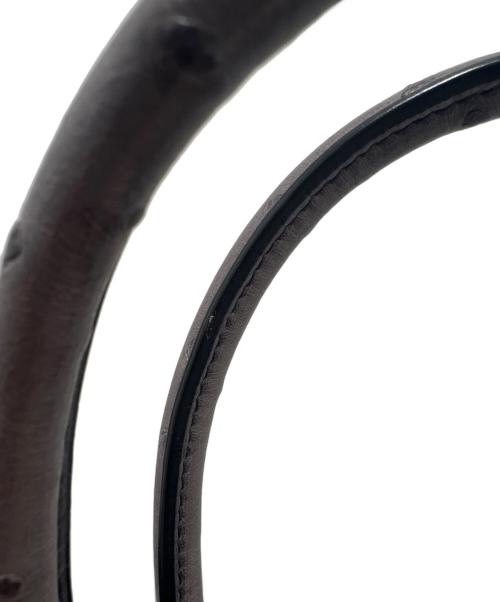 HERMES（エルメス）HERMES (エルメス) バーキン30/ゴールド金具/オーストリッチ/X刻印 グレーパープル系 サイズ:30の古着・服飾アイテム