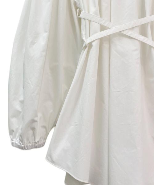 patou（パトゥ）patou (パトゥ) プルオーバーブラウス ホワイト サイズ:36の古着・服飾アイテム