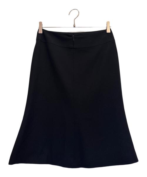 CHANEL（シャネル）CHANEL (シャネル) ウールスカート ブラック サイズ:34の古着・服飾アイテム