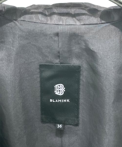 BLAMINK（ブラミンク）BLAMINK (ブラミンク) スプリングコート ブラウン サイズ:36の古着・服飾アイテム