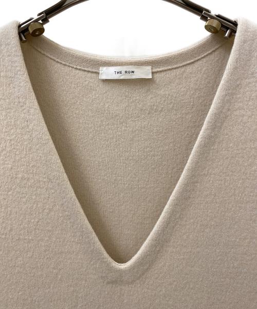 THE ROW（ザ ロウ）THE ROW (ザ ロウ) ノースリーブニットワンピース ベージュ サイズ:XSの古着・服飾アイテム