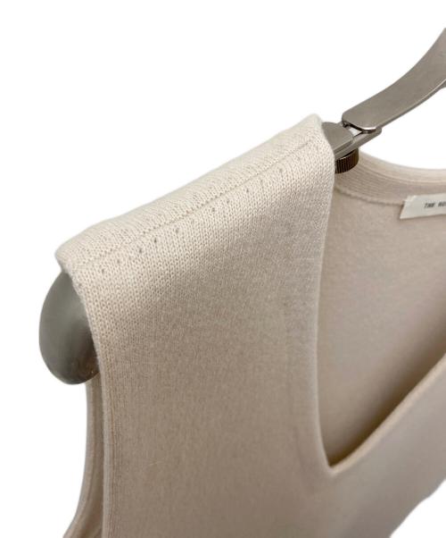 THE ROW（ザ ロウ）THE ROW (ザ ロウ) ノースリーブニットワンピース ベージュ サイズ:XSの古着・服飾アイテム