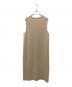 THE ROW (ザ ロウ) ノースリーブニットワンピース ベージュ サイズ:XS：65000円