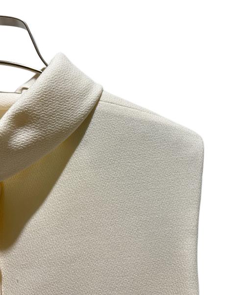 CHANEL（シャネル）CHANEL (シャネル) 22C Coco Button Sleeveless Blouse ココボタン ノースリーブ ブラウス/P71866V63363 ホワイト サイズ:34の古着・服飾アイテム