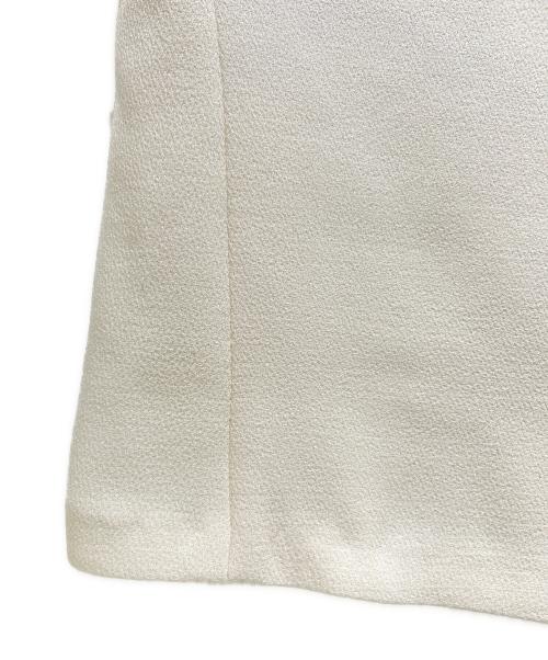 CHANEL（シャネル）CHANEL (シャネル) 22C Coco Button Sleeveless Blouse ココボタン ノースリーブ ブラウス/P71866V63363 ホワイト サイズ:34の古着・服飾アイテム