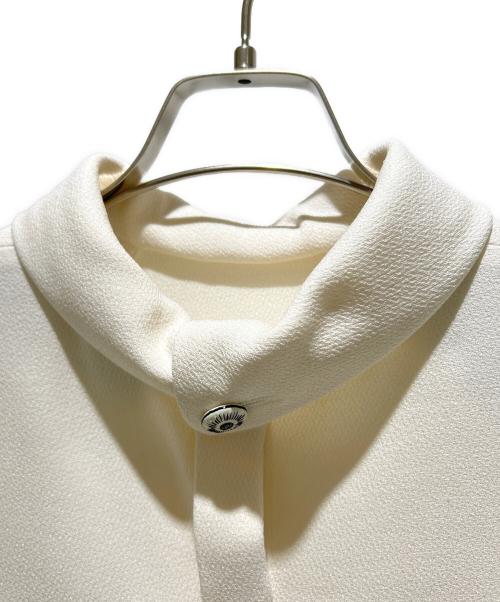 CHANEL（シャネル）CHANEL (シャネル) 22C Coco Button Sleeveless Blouse ココボタン ノースリーブ ブラウス/P71866V63363 ホワイト サイズ:34の古着・服飾アイテム