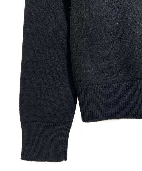 CHANEL（シャネル）CHANEL (シャネル) P65 ショルダー ココマークボタン ニット プルオーバー/Shoulder Coco Mark Button Knit Pullover/P65212K60945 ブラック サイズ:34の古着・服飾アイテム