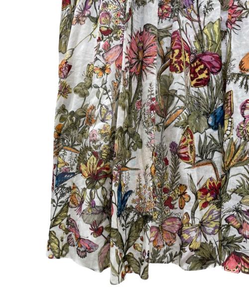 Christian Dior（クリスチャン ディオール）Christian Dior (クリスチャン ディオール) フレア ミディスカート/ロングスカート サイズ:38の古着・服飾アイテム