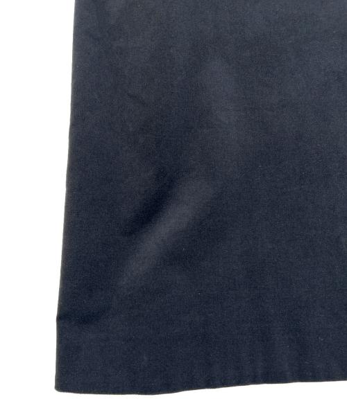 BLAMINK（ブラミンク）BLAMINK (ブラミンク) Velour French Sleeve Dress Back Zip バックジップ ベロア フレンチスリーブ ワンピース ネイビー サイズ:36の古着・服飾アイテム