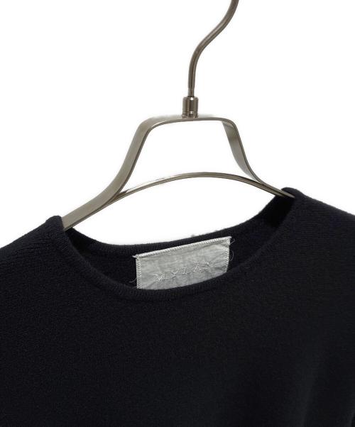 MYLAN（マイラン）MYLAN (マイラン) Wool Cashmere Knit Flare Top/カシミヤ混ニット ブラック サイズ:FREEの古着・服飾アイテム