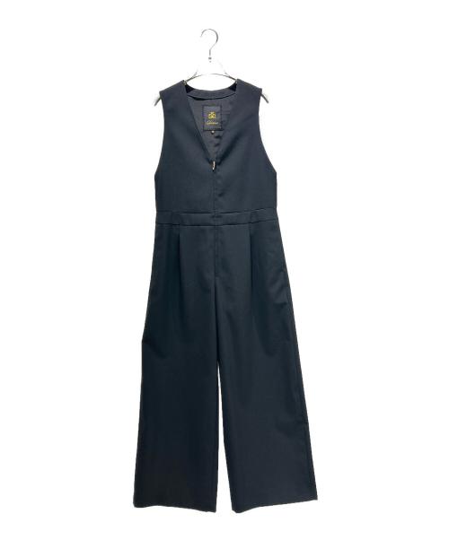 DRAWER（ドゥロワー）DRAWER (ドゥロワー) ノースリーブジャンプスーツ/オールインワン ブラック サイズ:34の古着・服飾アイテム