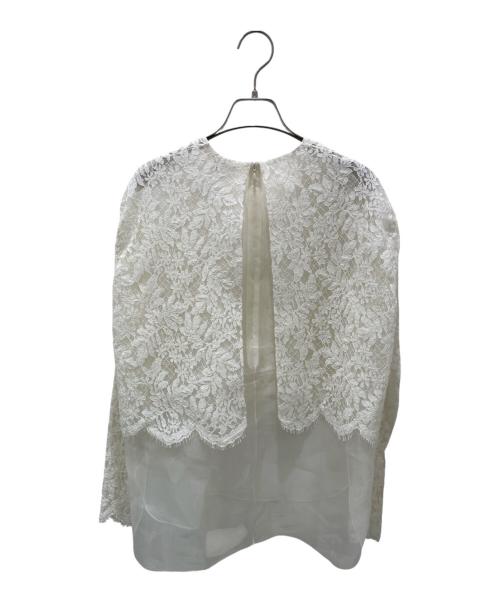 BLAMINK（ブラミンク）BLAMINK (ブラミンク) レースブラウス ホワイト サイズ:36の古着・服飾アイテム