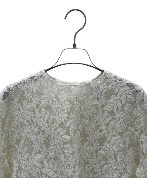 BLAMINK（ブラミンク）BLAMINK (ブラミンク) レースブラウス ホワイト サイズ:36の古着・服飾アイテム