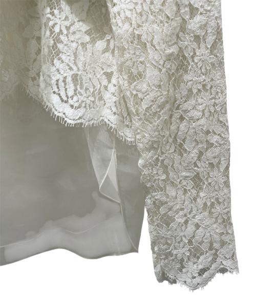 BLAMINK（ブラミンク）BLAMINK (ブラミンク) レースブラウス ホワイト サイズ:36の古着・服飾アイテム