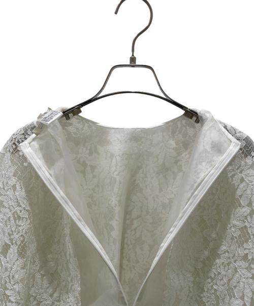 BLAMINK（ブラミンク）BLAMINK (ブラミンク) レースブラウス ホワイト サイズ:36の古着・服飾アイテム