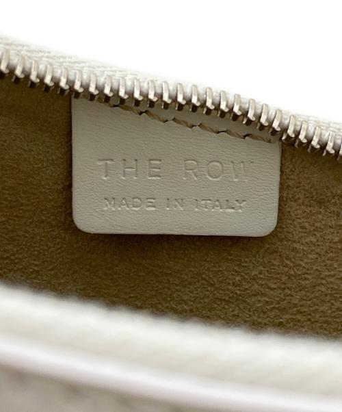 THE ROW（ザ ロウ）THE ROW (ザ ロウ) ハーフムーンショルダーバッグ ホワイトの古着・服飾アイテム