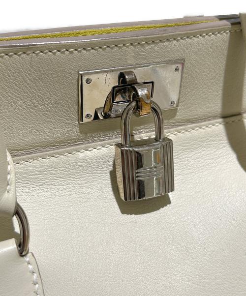 HERMES（エルメス）HERMES (エルメス) ツールボックス20ヴェルソ/TOOLBOX20ハンドバッグ アイボリー系 サイズ:20の古着・服飾アイテム