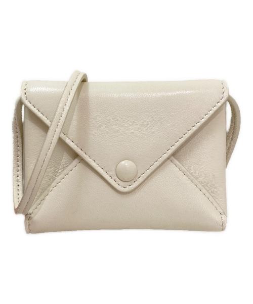 THE ROW（ザ ロウ）THE ROW (ザ ロウ) ストラップ付カードケース ホワイトの古着・服飾アイテム