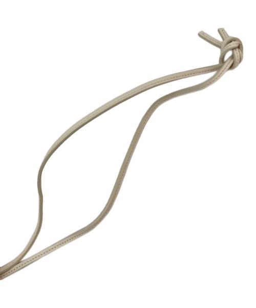 THE ROW（ザ ロウ）THE ROW (ザ ロウ) ストラップ付カードケース ホワイトの古着・服飾アイテム