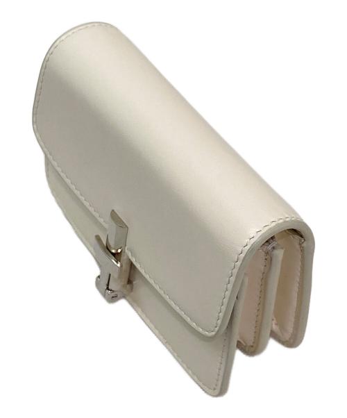 THE ROW（ザ ロウ）THE ROW (ザ ロウ) SOFIA COMPACT WALLET ホワイトの古着・服飾アイテム