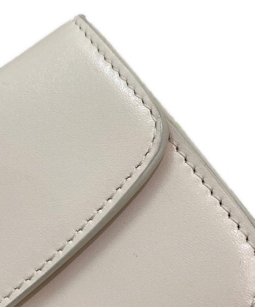 THE ROW（ザ ロウ）THE ROW (ザ ロウ) SOFIA COMPACT WALLET ホワイトの古着・服飾アイテム