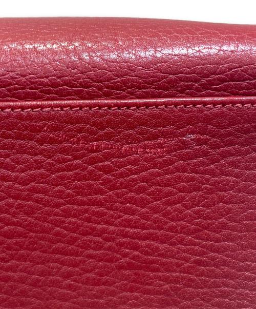 HERMES（エルメス）HERMES (エルメス) ケリー32 内縫い/ゴールド金具/トリヨンクレマンス/レッド系/〇Ｖ:1992年製 レッド系 サイズ:32の古着・服飾アイテム