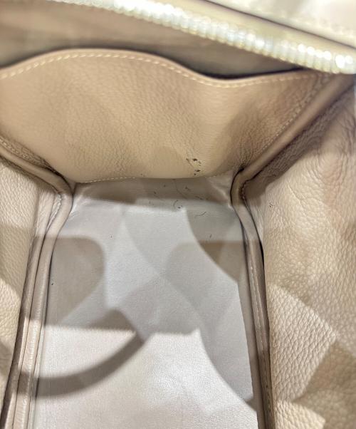 HERMES（エルメス）HERMES (エルメス) Lindy 30 リンディ 30/トリヨンクレマンス/トゥルティエールグレー/□K刻印：2007年製/シルバー金具 トゥルティエールグレー サイズ:30の古着・服飾アイテム