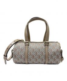 GUCCI（グッチ）の古着「グッチ2WAYショルダーバッグGGシャドウ」｜グレー