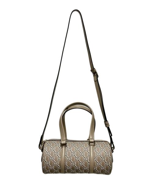 GUCCI（グッチ）GUCCI (グッチ) グッチ2WAYショルダーバッグGGシャドウ グレー サイズ:-の古着・服飾アイテム