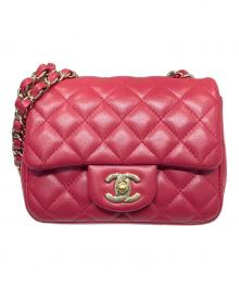 CHANEL（シャネル）の古着「ミニマトラッセチェーンショルダーバッグ」｜ショッキングピンク