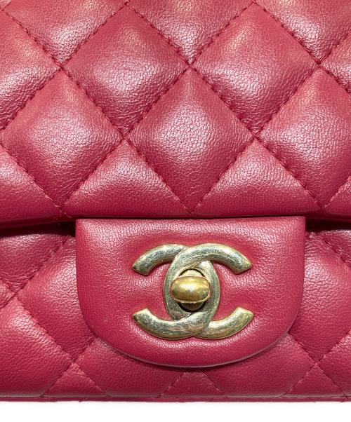 CHANEL（シャネル）CHANEL (シャネル) ミニマトラッセチェーンショルダーバッグ ショッキングピンクの古着・服飾アイテム
