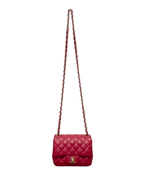 CHANEL（シャネル）CHANEL (シャネル) ミニマトラッセチェーンショルダーバッグ ショッキングピンクの古着・服飾アイテム