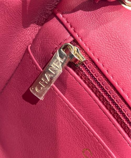 CHANEL（シャネル）CHANEL (シャネル) ミニマトラッセチェーンショルダーバッグ ショッキングピンクの古着・服飾アイテム