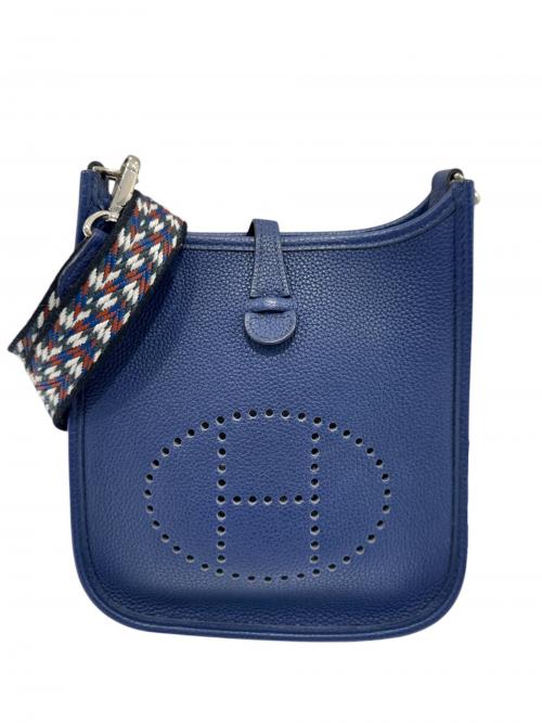 HERMES（エルメス）HERMES (エルメス) EVELYN TPM AMAZON エブリン TPM アマゾン/トリヨンモーリス/ブルーアンクル/Y刻印:2020年製/シルバー金具 ブルーアンクル サイズ:TPMの古着・服飾アイテム